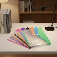 Carpeta Archivadora Personalizada de 11 Orificios con Diseño de Carga Vertical, Duradera, Impermeable, de Plástico PP Recargable