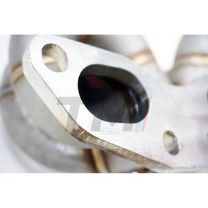 TM performans paslanmaz çelik 304 üst montaj T3 flanş 3.0mm kalın NIS SAN SAN S14 srsr20 SR20DET egzoz manifoldu - Product Image 6
