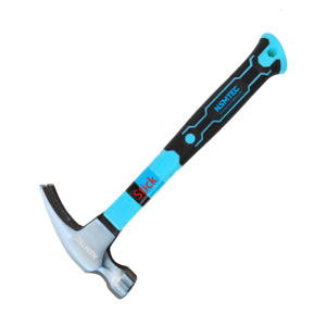 TOPWT 16 أوقية الألياف الزجاجية مطرقة بمخلب الثقيلة البناء مقاومة الصدمات المطاطية عدم الانزلاق مقبض - Product Image 4