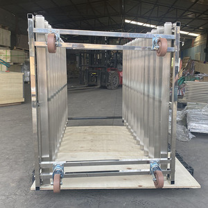 Équipement de cuisine et de restauration, industrie alimentaire, chariot de service alimentaire, chariot à <span class=keywords><strong>plateau</strong></span> de présentation en acier inoxydable 304 - Product Image 6