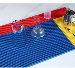 Custom Logo Soft Pvc Bar Non-Slip <b>Silicone</b> <b>Rubber</b> Spill Mat for Bars Restaurants Waterproof Promotional Drinkware Accessory - Product Image 5