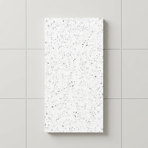<b>Mosaic</b> White Marble Look Ceramic Porcelain Tiles Large Format Apartment Floor Wall Collection - Product Image 1