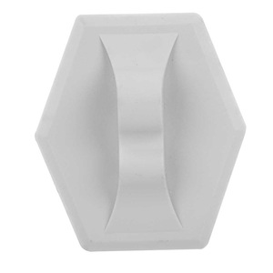 Boucle hexagonale à double trou en TPU 10 cm x 11 cm pour accessoires d'amarrage de bateau - Product Image 4