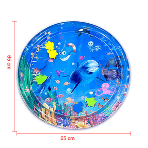 Estera de agua para el tiempo de barriga de varias etapas, Centro de Actividades inflable redondo que promueve el <span class=keywords><strong>desarrollo</strong></span> <span class=keywords><strong>motor</strong></span> y sensorial del bebé, juego de cultivo - Product Image 3