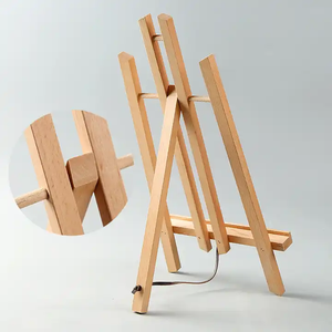 Bview Art Giá vẽ bằng gỗ nguyên khối cao 30cm Giá vẽ để Bàn Trưng Bày giá vẽ khung - Product Image 2