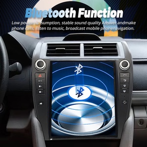 หน้าจอ Carplay Android 15 ขนาด 12 นิ้ว สำหรับ Toyota Camry 7 XV 50 55 รุ่น US ปี 2012-2017 เครื่องเล่นวิทยุในรถยนต์ มัลติมีเดีย GPS เครื่องเล่นวิดีโอ CarPlay - Product Image 4