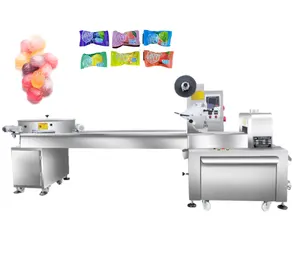 Automatic wrapping packing machine candy small parts tube toy sachet bagged machine high speed
