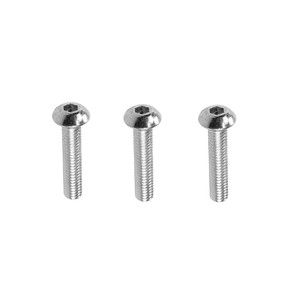 Tornillos de Cabeza Ovalada Métricos de Acero Inoxidable con Rosca Fina - Product Image 3