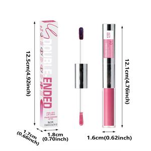 Tinte labial personalizable MLM y brillo labial mate con acabado espejo, altamente pigmentado, aplicación suave, brillo de larga duración - Product Image 2