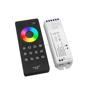 Chất lượng tốt nhất New RF 2.4 Gam đen nút từ xa RGBW <span class=keywords><strong>Led</strong></span> điều khiển cho đèn <span class=keywords><strong>LED</strong></span> với 4 kênh và 3 năm bảo hành - Product Image 3