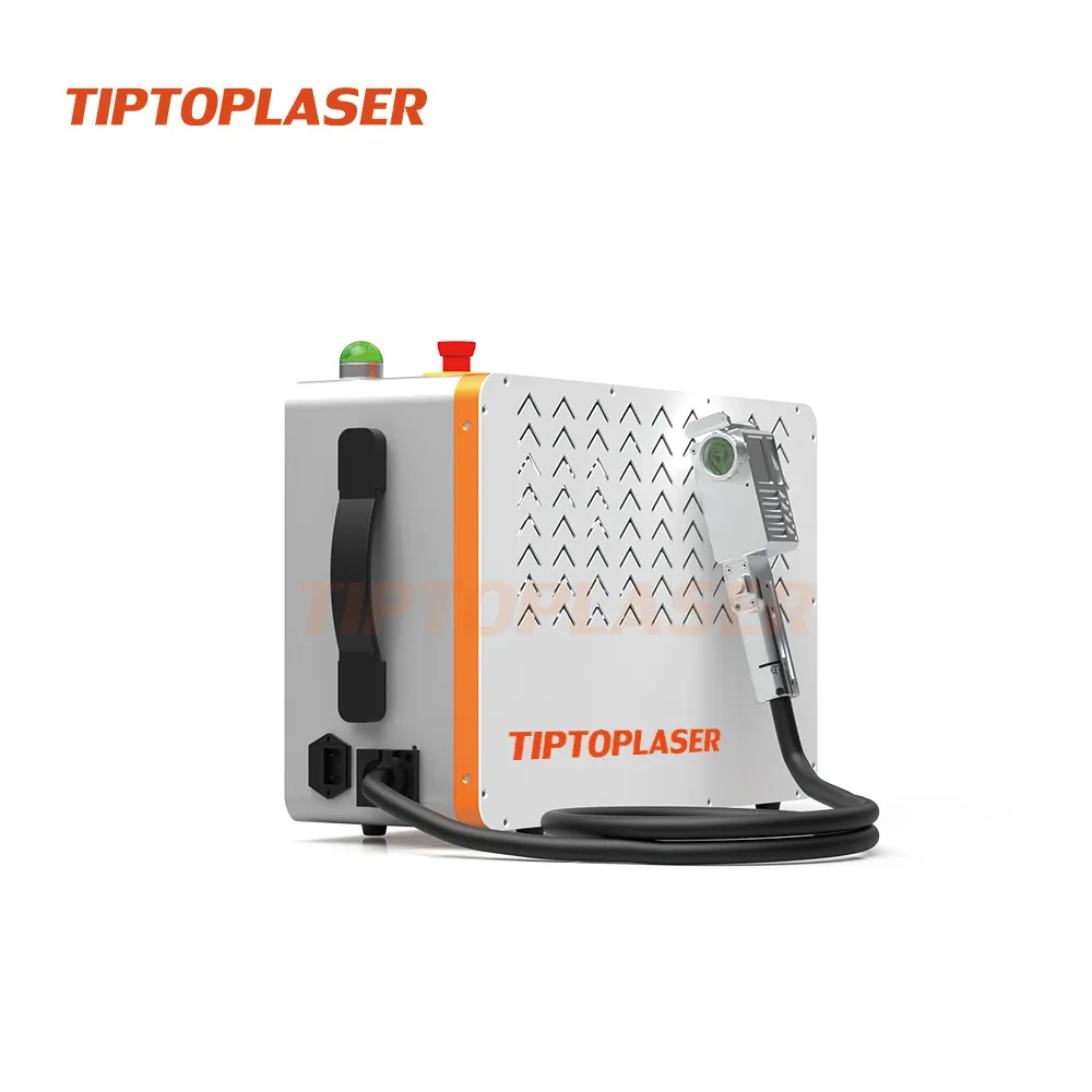 Metal yüzey lazer temizleyici için toptan darbe fiber lazer temizleme 50W 100W 200W mini lazer pas sökücü makinesi