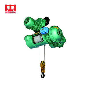 Altura de elevación 12m 18m Capacidad 1T 2T 3t 5t 6t 8t <span class=keywords><strong>10ton</strong></span> Polipasto de cable eléctrico de velocidad única a la venta - Product Image 2