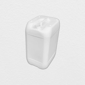 Bidon rectangulaire en plastique HDPE LAR TN1118 25L, grand bidon pour liquides, compatible avec les aliments - Product Image 1