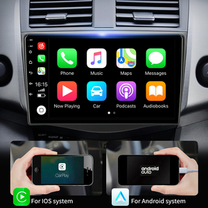 Krando-Autoradio Android de 9 pouces pour <span class=keywords><strong>Toyota</strong></span> <span class=keywords><strong>Rav4</strong></span> <span class=keywords><strong>3</strong></span> 2005-2013, Navigation GPS, Unité Principale Lecteur Multimédia Sans Fil CarPlay - Product Image 6