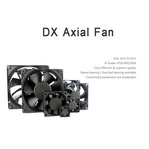 High-Flow DC12V/24V Ventilador Silencioso para Dispositivos de Beleza Iluminação do Palco Churrasqueira Refrigerador Refrigeração Bola Elétrica - Product Image 5