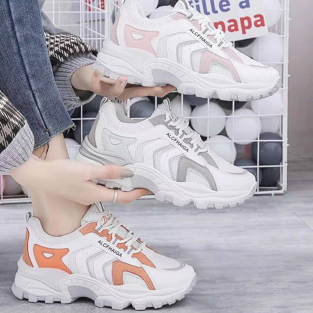 Оптовая продажа, модная дышащая женская повседневная обувь, спортивные кроссовки для бега