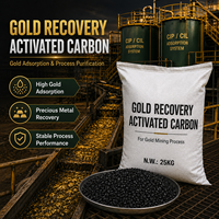 Charbon actif granulaire pour systèmes d'adsorption d'or en usine : faible teneur en cendres, faible poussière et haute performance en surface active