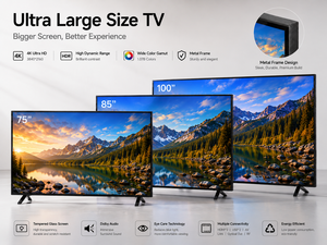 TV Smart Android 4K da 85 Pollici Montabile a Parete, Schermo Grande da 75-100 Pollici per Hotel, Ufficio, Sala Riunioni e Home Theater - Product Image 3