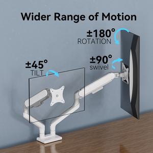 2025 <span class=keywords><strong>Support</strong></span> d'adaptateur de bras de moniteur <span class=keywords><strong>Pc</strong></span> à double <span class=keywords><strong>support</strong></span> de haute qualité pour l'écran du moniteur 17-35 <span class=keywords><strong>pouces</strong></span> - Product Image 6