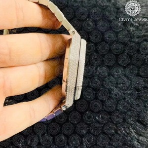 Montre Diamant Homme Haut de Gamme Tendance pour Tenues Formelles et Décontractées en Acier Inoxydable – Offre Spéciale - Product Image 5