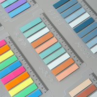 Bloc-notes adhésifs Morandi à onglets multicolores personnalisés professionnels