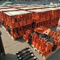 Nouvelles pièces de suspension de remorque en gros, 3 essieux, suspension mécanique américaine Fuwa, support de suspension, barre égaliseuse, 16T max.