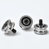 Roulement à billes à gorge profonde SG15-10 5x17x8mm pour Machine à broder par ordinateur rouleau de piste de roue de guidage de rainure en U