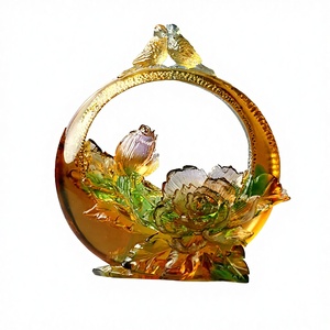 Artfamily, Tema de Aves con Temática Animal, Realista, Personalizado con Artesanías de Cristal Colorido para Decoración del Hogar - Product Image 1