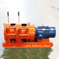 Treuil de mine haute performance à double tambour pour le ramassage de minerai et le déplacement de matériaux dans les mines à veines étroites