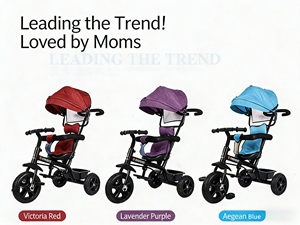 Nouveau tricycle pliable à 3 roues pour <span class=keywords><strong>b</strong></span>é<span class=keywords><strong>b</strong></span>é de 2 à 4 ans - Pédale réglable et tricycle d'équilibre - Product Image 3