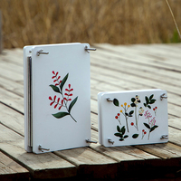 Kit de presse à fleurs et feuilles multi-usages classique en MDF aéré pour artisanat DIY, fleurs séchées, formes personnalisées FP05 Guangdong
