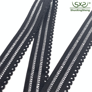 Hàng Trực Tiếp Từ Nhà Máy Đồ Lót Nylon Phong Cách Mới Dây Thun Vải Lưới Thoáng Khí Ren - Product Image 3