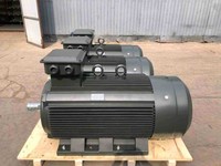 Moteur asynchrone industriel basse tension 380V 4Kw pour entraînement de concasseur, boîtier en aluminium, moteur à induction AC, moteur triphasé AC