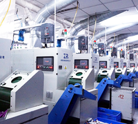 Machine à filer le lin Zhuopeng F2508 et dispositif de défilage automatique F158-J avec 456 fuseaux et moteur