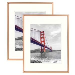 Aluminum <strong>Frame</strong> Wall <strong>Mount</strong> <strong>A2</strong> A3 A4 Metal Photo <strong>Frame</strong> <strong>with</strong> Plexiglass Backing for Hanging Poster Artworks Photos - Product Image 6