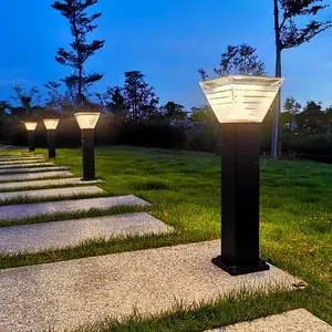 Lampu Taman LED tenaga surya, lampu taman LED tenaga surya IP65 nilai lampu rumput aluminium