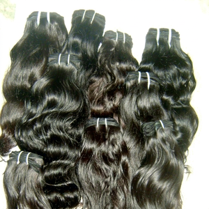 Cabello humano crudo ondulado de textura natural de alta calidad Grado 12A 2025 Tejido de cabello de la mejor calidad Cabello humano indio 100% - Product Image 1