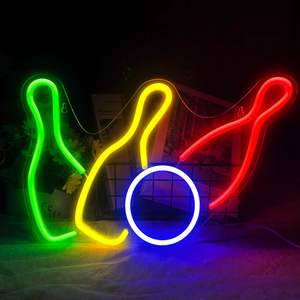 Letreros de Neón con Forma de Cóctel para Dormitorio, Letreros LED para <span class=keywords><strong>Negocios</strong></span>, Adecuados para Bar, Pub, Restaurante, Regalo de Navidad, Arte - Product Image 2