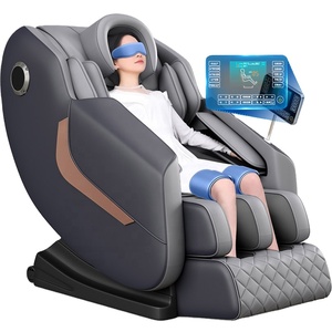 2024 nouveaux produits de massage soins de santé du corps complet masseur de tête de cou de pied chaise de massage 3d - Product Image 1