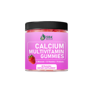 OEM Wholesale Kids Multivitamin Gummies Daily Essential Vitamins Minerals for Brain and Bone Health Immune Support Children 60 - Product Image 1