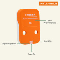 Kit de robot intelligent Qimayuan S18 avec dialogue vocal IA, ESP32-S3, PH2.0, Plug-and-Play, jouet éducatif scientifique programmable pour