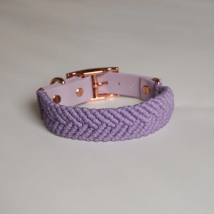 Collare per cani Hundehalsband stile Duo in PVC <span class=keywords><strong>Makrame</strong></span> regolabile collare per cani con cinturino in Pvc - Product Image 5