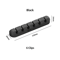 Attaches de câbles en silicone réutilisables pour la gestion et l'organisation des câbles, compatibles avec les machines à attacher les attaches
