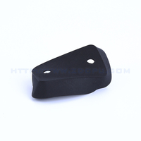 Moule de moulage par injection de caoutchouc silicone vulcanisé sur mesure, couvercle en caoutchouc gris avec trou