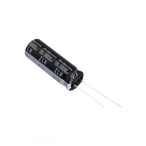 Distribuidor Autorizado, Condensador Radial de Aluminio de 16V, 3900 uF, 20%, 16ZLH3900MEFC12.5X35, 3900 uF, 20%, 16V - Product Image 1
