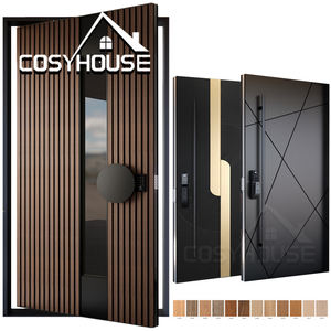 Puerta de entrada de lujo de gran tamaño, moderna, para villas. - Product Image 1