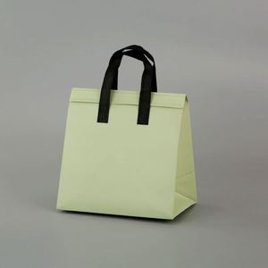 Sacs isothermes pour gâteaux et glaces à emporter, en coton perlé non tissé, avec fermeture éclair épaisse pour la conservation de la chaleur et du froid - Product Image 1