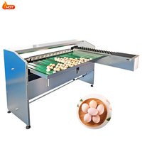 Nouvelle machine industrielle automatique de triage des œufs, équipement de triage des œufs de poulet, trieuse électronique d'œufs haute vitesse pour les fermes avicoles