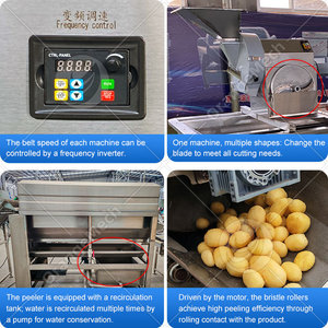 Ligne de production de <span class=keywords><strong>frites</strong></span> ORME entièrement automatique, machine à fabriquer <span class=keywords><strong>des</strong></span> chips de yam - Product Image 4