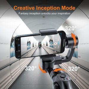 <span class=keywords><strong>FUNSNAP</strong></span> Gimbal Stabilizer <span class=keywords><strong>Capture</strong></span> 2s Combo 3-Axis Stabilization Phone Gimbal con luz de relleno Face Tracking para viajar - Product Image 6